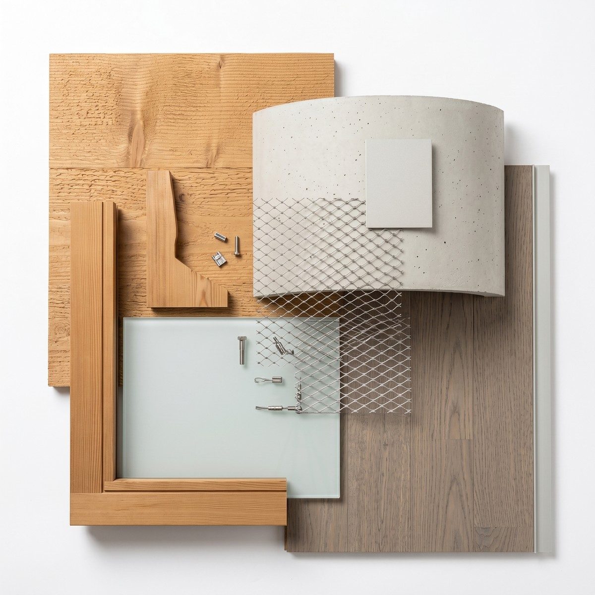 MIRE Materialcollage